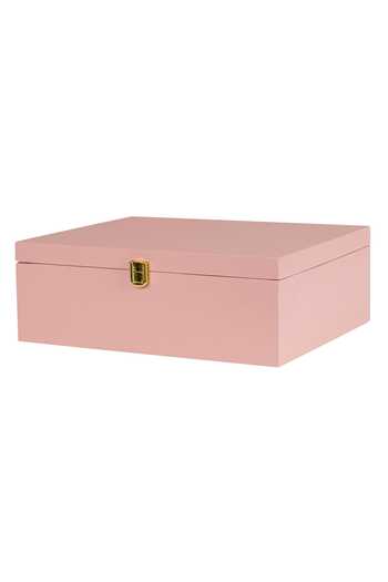 Buy_House Of Neeba_Brown Wood, Cotton Acorn Bowl And Napkin Ring Gift Box Set_Online_at_Aza_Fashions