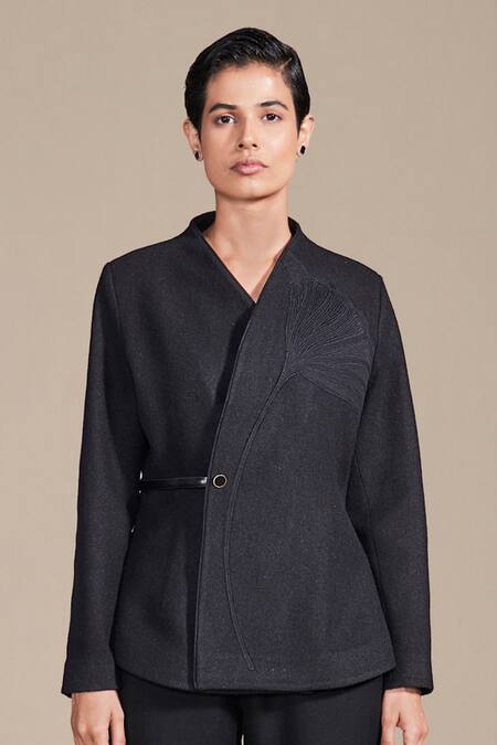 Kai D Utility — Heavy Wool Shelby Over Coat - S, M, L, XL