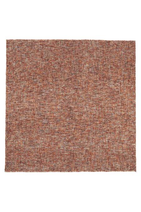 Kaleen India_Red 80% Wool, 20% Viscose Hand Tufted Octagon Shaped Rug_at_Aza_Fashions