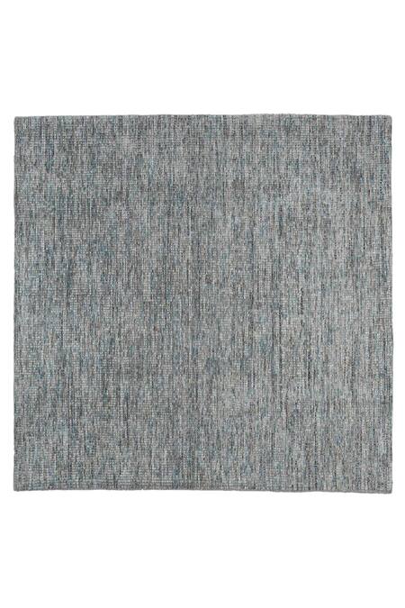 Kaleen India Silver 60% Wool And 40% Viscose Hand Tufted Rectangle Shaped Rug at Aza Fashions Kaleen India_Silver 60% Wool And 40% Viscose Hand Tufted Rectangle Shaped Rug_at_Aza_Fashions
