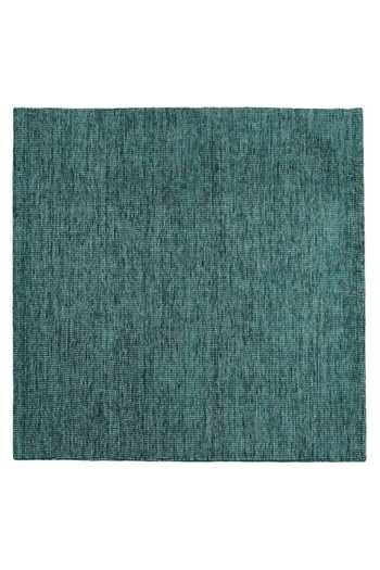 Buy_Kaleen India_Blue 60% Wool And 40% Viscose Hand Tufted Oval Shaped Rug_Online_at_Aza_Fashions
