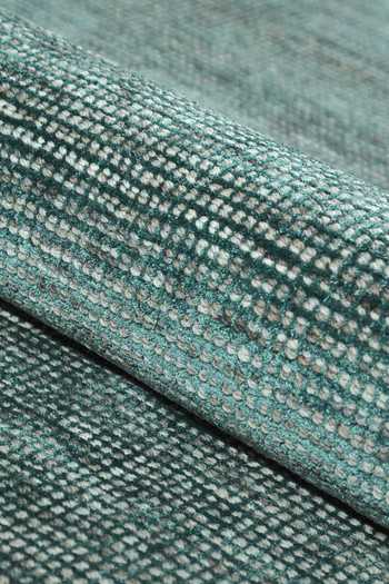 Shop_Kaleen India_Blue 60% Wool And 40% Viscose Hand Tufted Oval Shaped Rug_Online_at_Aza_Fashions