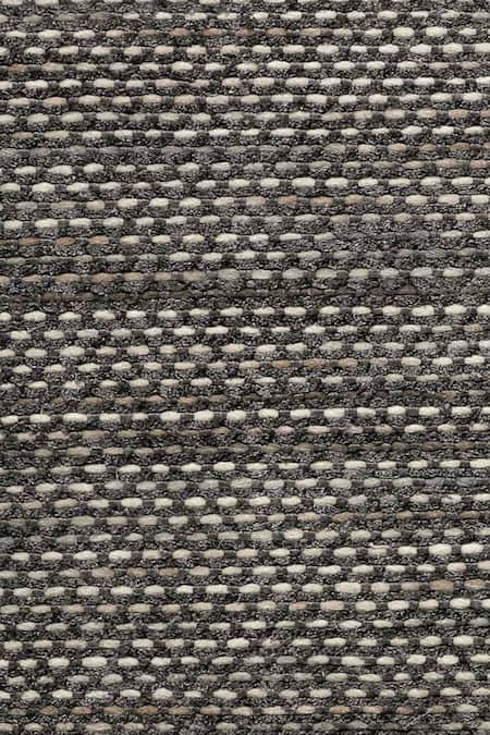 Shop_Kaleen India_Grey 50% Wool And 50% Viscose Hand Tufted Midnight Round Shaped Rug