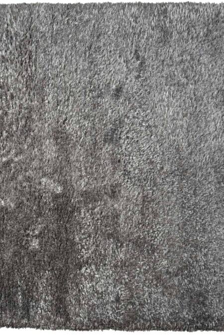 Kaleen India_Silver 100% Polyester Hand Tufted Solid Octagon Rug_at_Aza_Fashions