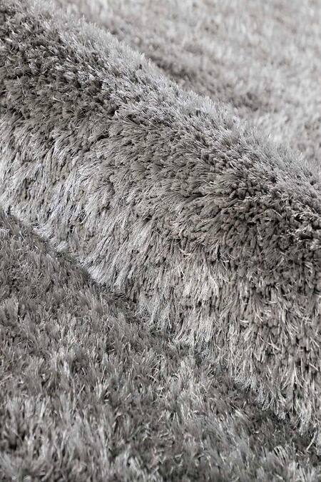 Buy_Kaleen India_Silver 100% Polyester Hand Tufted Solid Octagon Rug