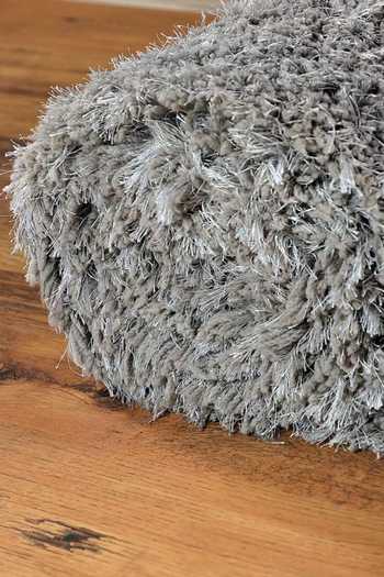 Shop_Kaleen India_Silver 100% Polyester Hand Tufted Solid Square Rug_Online_at_Aza_Fashions
