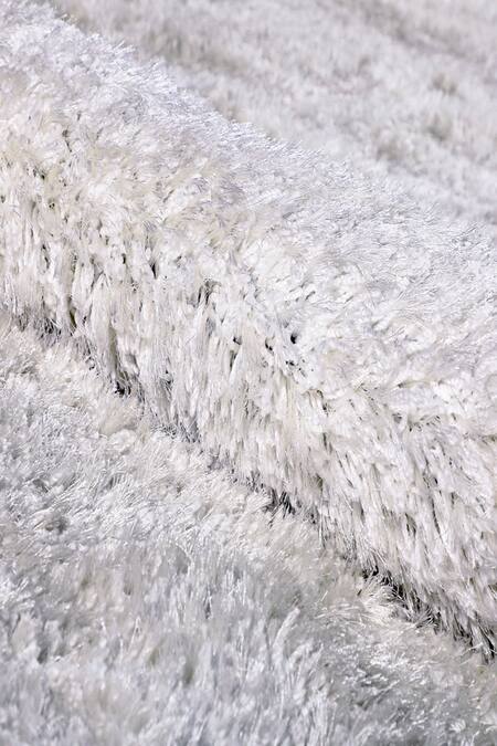 Buy_Kaleen India_White 100% Polyester Hand Tufted Rectangle Shaped Rug