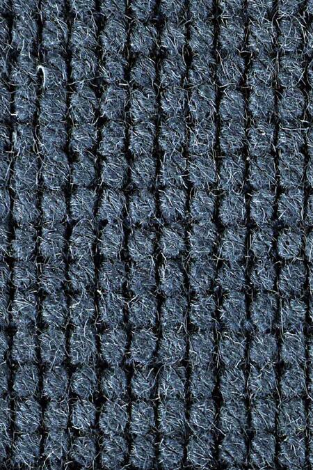 Shop_Kaleen India_Blue 100% Wool Handwoven Solid Octagon Shaped Rug