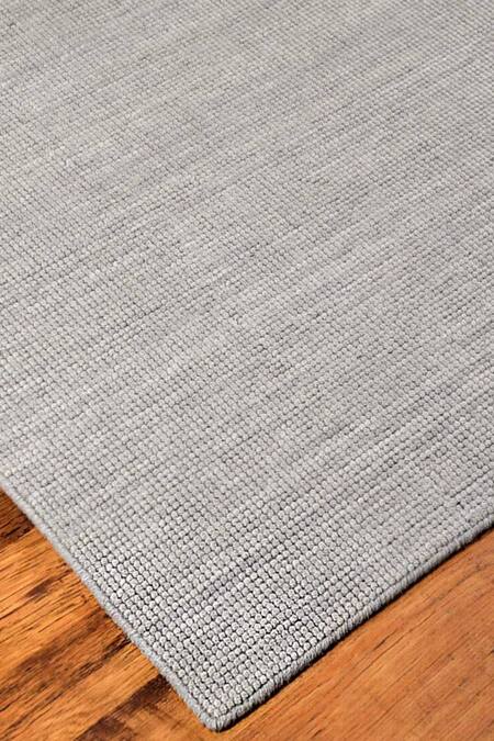 Buy Kaleen India Silver 100% Wool Handwoven Rectangular-shaped Solid Rug Online at Aza Fashions Buy_Kaleen India_Silver 100% Wool Handwoven Rectangular-shaped Solid Rug_Online_at_Aza_Fashions