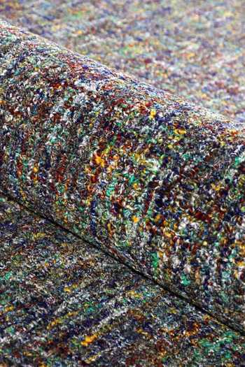 Buy_Kaleen India_Multi Color 80% Wool And 20% Viscose Confetti Abstract Pattern Octagon-shaped Rug
