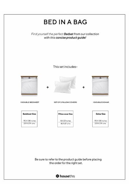 Shop House This Blue 100% Cotton Printed Kullu Patti Double Bed Set Shop_House This_Blue 100% Cotton Printed Kullu Patti Double Bed Set