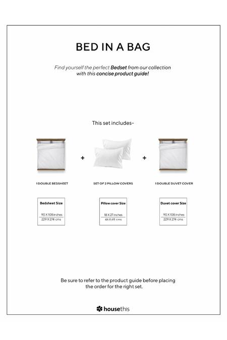 Shop House This Blue 100% Cotton Printed Kullu Patti Double Bed Set Shop_House This_Blue 100% Cotton Printed Kullu Patti Double Bed Set