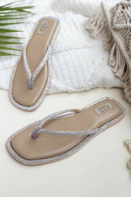 Capelli rhinestone flip online flops