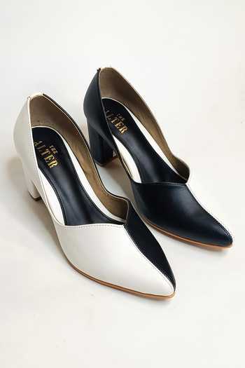 The Alter Half & Half Color Blocked Pumps 
