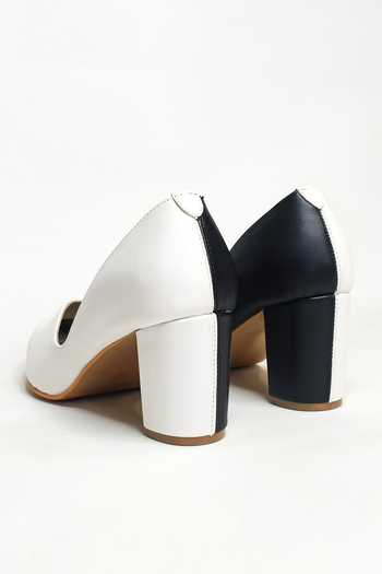 The Alter Multicolor And Color Blocked Pumps at Aza Fashions The Alter_Multicolor And Color Blocked Pumps _at_Aza_Fashions
