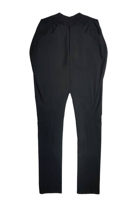 Dash And Dot Black Cotton Contrast Collared Shirt Online at Aza Fashions Dash And Dot_Black Cotton Contrast Collared Shirt _Online_at_Aza_Fashions