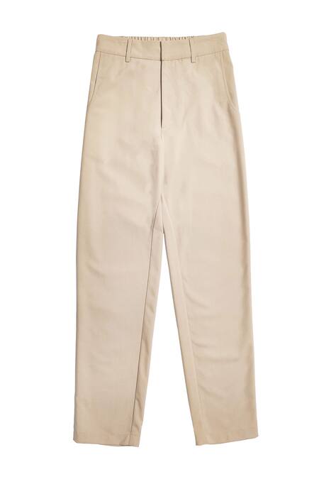 Shop Dash And Dot Brown Viscose, Polyester Side Tie-up Jacket With Pant Online at Aza Fashions Shop_Dash And Dot_Brown Viscose, Polyester Side Tie-up Jacket With Pant _Online_at_Aza_Fashions