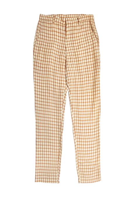 Buy Dash And Dot Beige Linen Chequered Pattern Shirt With Pant Online at Aza Fashions Buy_Dash And Dot_Beige Linen Chequered Pattern Shirt With Pant _Online_at_Aza_Fashions