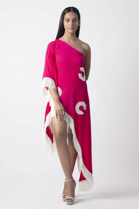 House Of Varada Placement Hand Embroidered Kaftan 