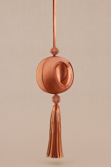 Ampm_Brown Sukoon Abstract Pattern Sling Bag _Online_at_Aza_Fashions