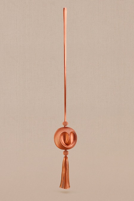 Ampm_Brown Sukoon Abstract Pattern Sling Bag _at_Aza_Fashions