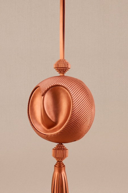 Shop_Ampm_Brown Sukoon Abstract Pattern Sling Bag 