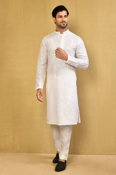 Arihant Rai Sinha French Knot Work Kurta & Pant Set 