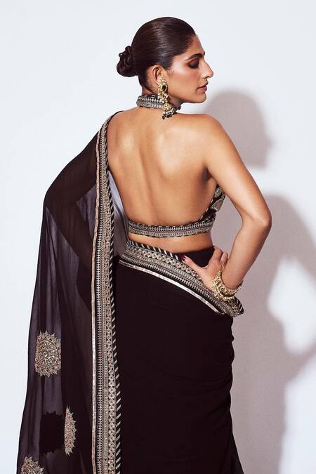 Saree styling | Saree, Ball gowns, Ball gown dresses