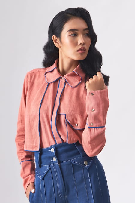 CROSS A LINE Stella Front Flap Shirt 