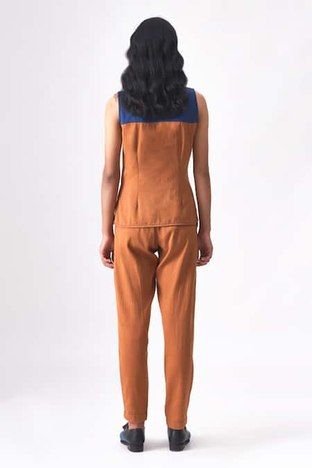 Cross A Line Tessie Box Pleat Top 