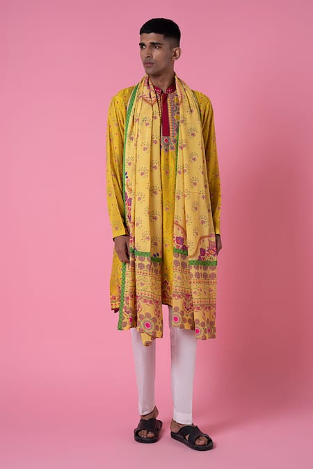 Siddhartha Bansal Floral Print Stole 