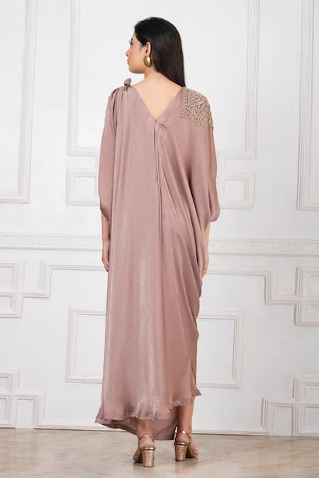 Megha Garg Embellished Applique Gown 