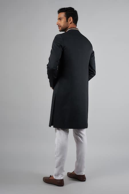 Spring Break Embroidered Sherwani Pant Set 