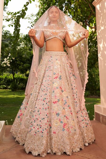Buy Osaa By Adarsh Purple Tissue Diamonds, Embroidery Asymmetric Zardozi Blouse Bridal Lehenga Set Online at Aza Fashions Buy_Osaa By Adarsh_Purple Tissue Diamonds, Embroidery Asymmetric Zardozi Blouse Bridal Lehenga Set_Online_at_Aza_Fashions