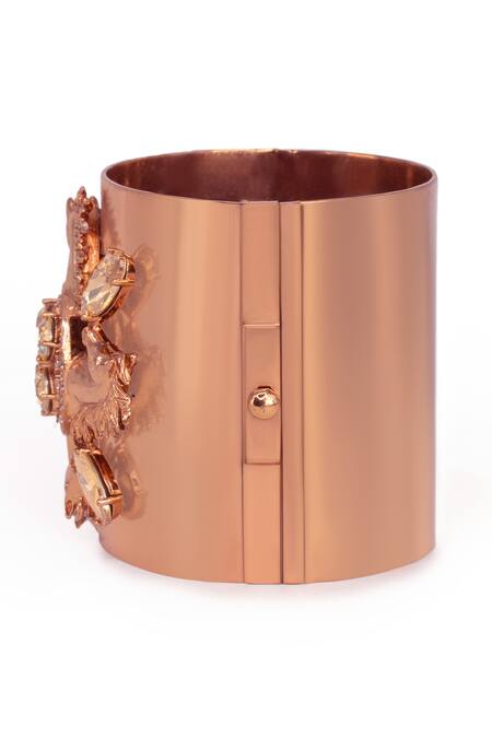 Buy_Opalina Soulful Jewellery_Pink Crystals Swarovski Stone Embellished Bracelet 