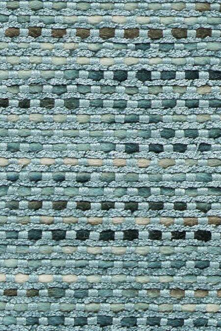 Shop_Kaleen India_Blue 50% Wool And 50% Viscose Hand Woven Oval Shaped Rug