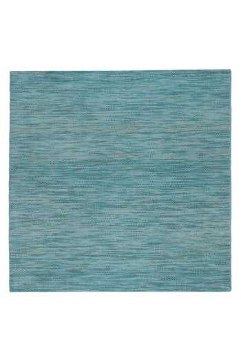 Kaleen India_Blue 50% Wool And 50% Viscose Hand Woven Rectangle Shaped Rug_at_Aza_Fashions