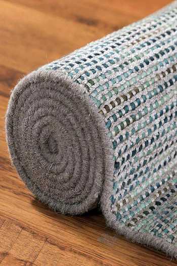 Shop Kaleen India Multi Color 50% Viscose, 50% Wool Hand Woven Oval Shaped Rug Online at Aza Fashions Shop_Kaleen India_Multi Color 50% Viscose, 50% Wool Hand Woven Oval Shaped Rug_Online_at_Aza_Fashions