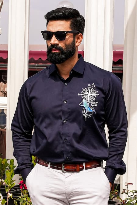 Avalipt Sea Farer Hand Painted Shirt 