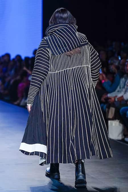 KA-Sha Striped Linen Tunic 