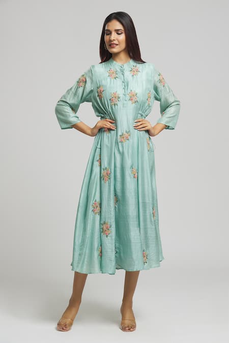 Bhusattva Sequin Bead Embroidered Kurta 
