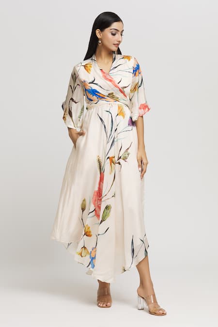 Whimsical By Shica Flower Print Dress 