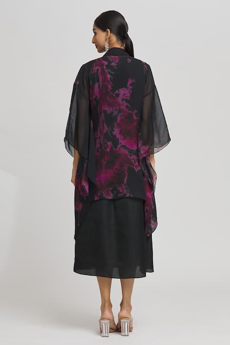 Whimsical By Shica Dress With Tie Dye Jacket 