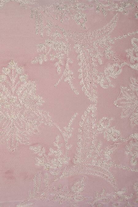 Buy Khaabka Pink Velvet Dori, Floral Gul And Embroidered Cushion Covers - 2 Pcs Online at Aza Fashions Buy_Khaabka_Pink Velvet Dori, Floral Gul And Embroidered Cushion Covers - 2 Pcs_Online_at_Aza_Fashions