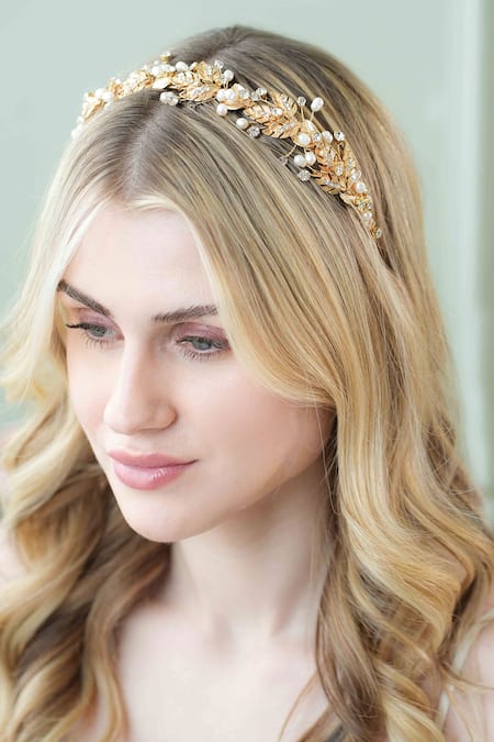 Floristaa By Mahek Sway Embellished Hair Band 
