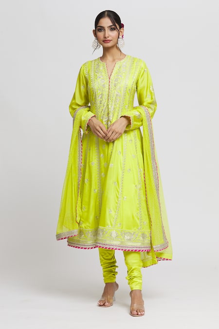 Gopi Vaid Aarohi Embroidered Anarkali Set 