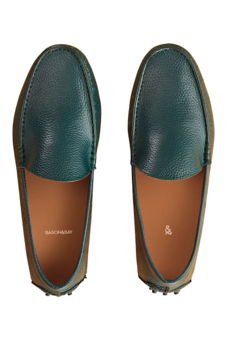 Baron & Bay Marino Milled Solid Textured Shoes 