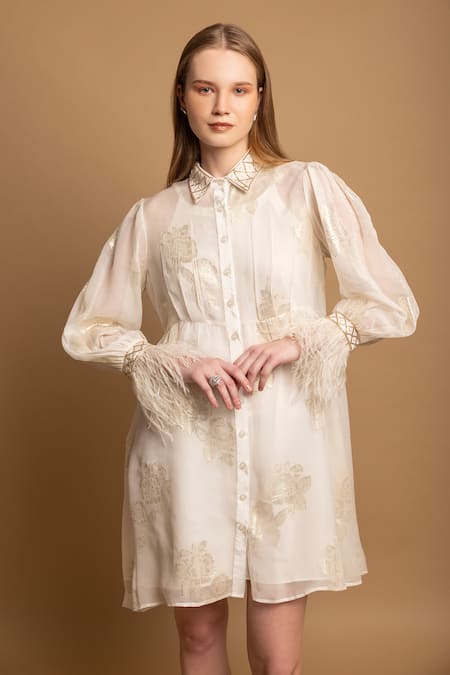 Shimona Floral Pattern Dress 