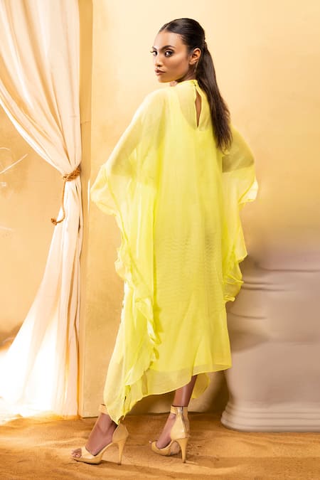 The White Tree Studio Under Water World Applique Kaftan 