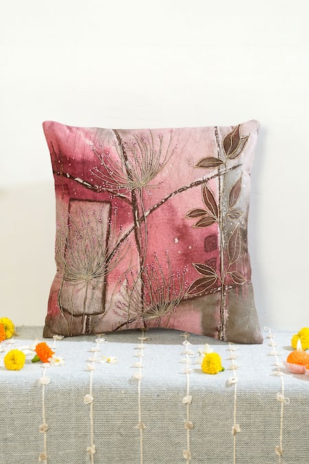 Mid July Home Elysium Dreamscape Floral Symphony Pattern Cushion Cover 